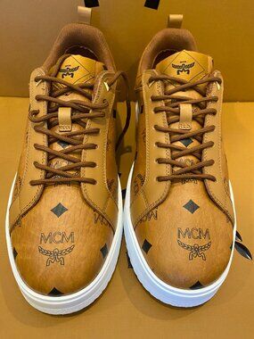 MCM | Shoes | Mcm Terrain Hi Sneakers Jacquard Vintage  display picture 2